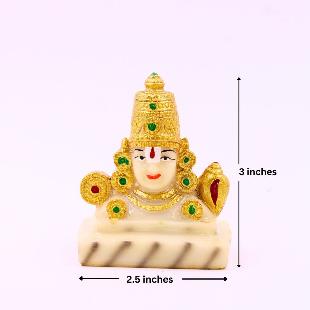 Lord Balajee Divine Idol - Marble Finish