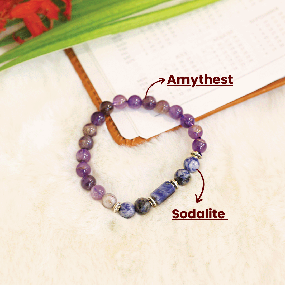 Amythest Bracelet (Makar Rashi) Capricorn