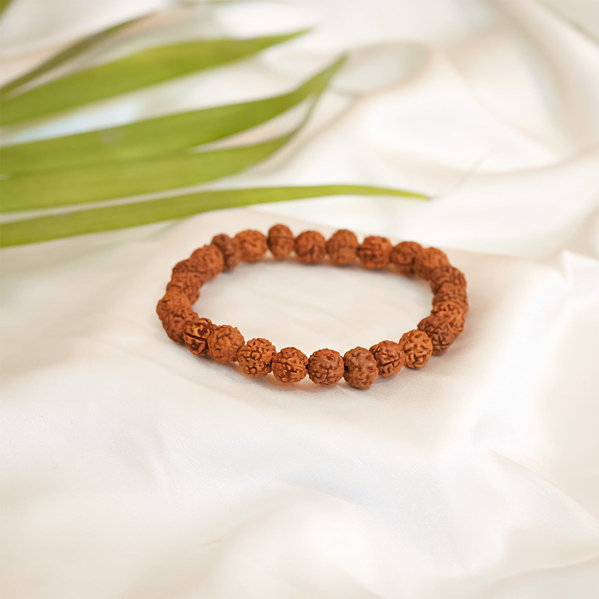 108 Beads 5 Mukhi Rudraksha Mala & Bracelet Combo