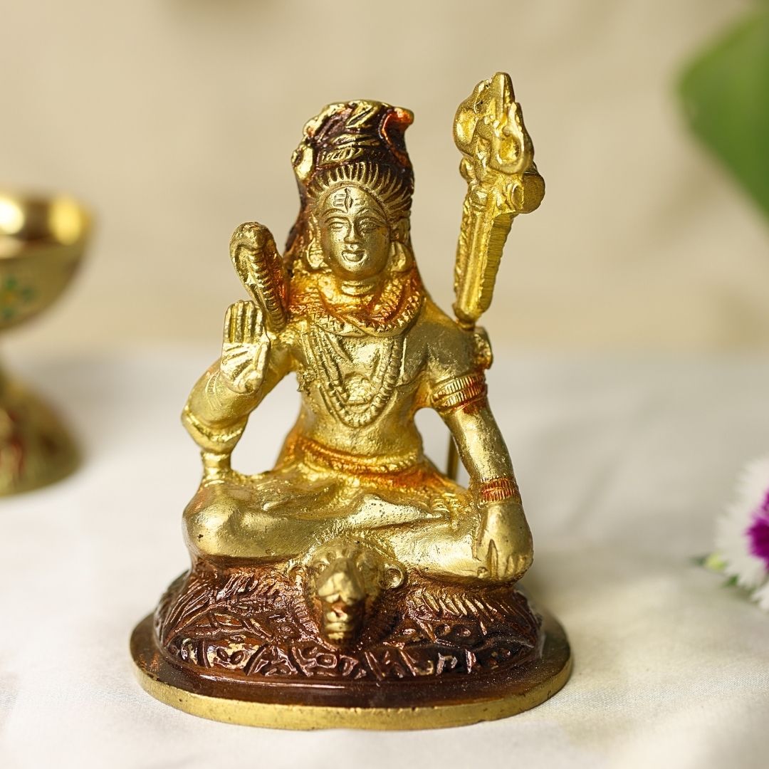 Lord Shiva Brass Idol