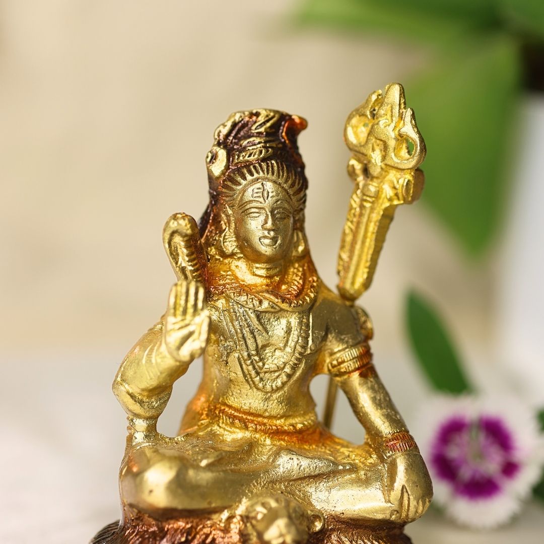 Lord Shiva Brass Idol