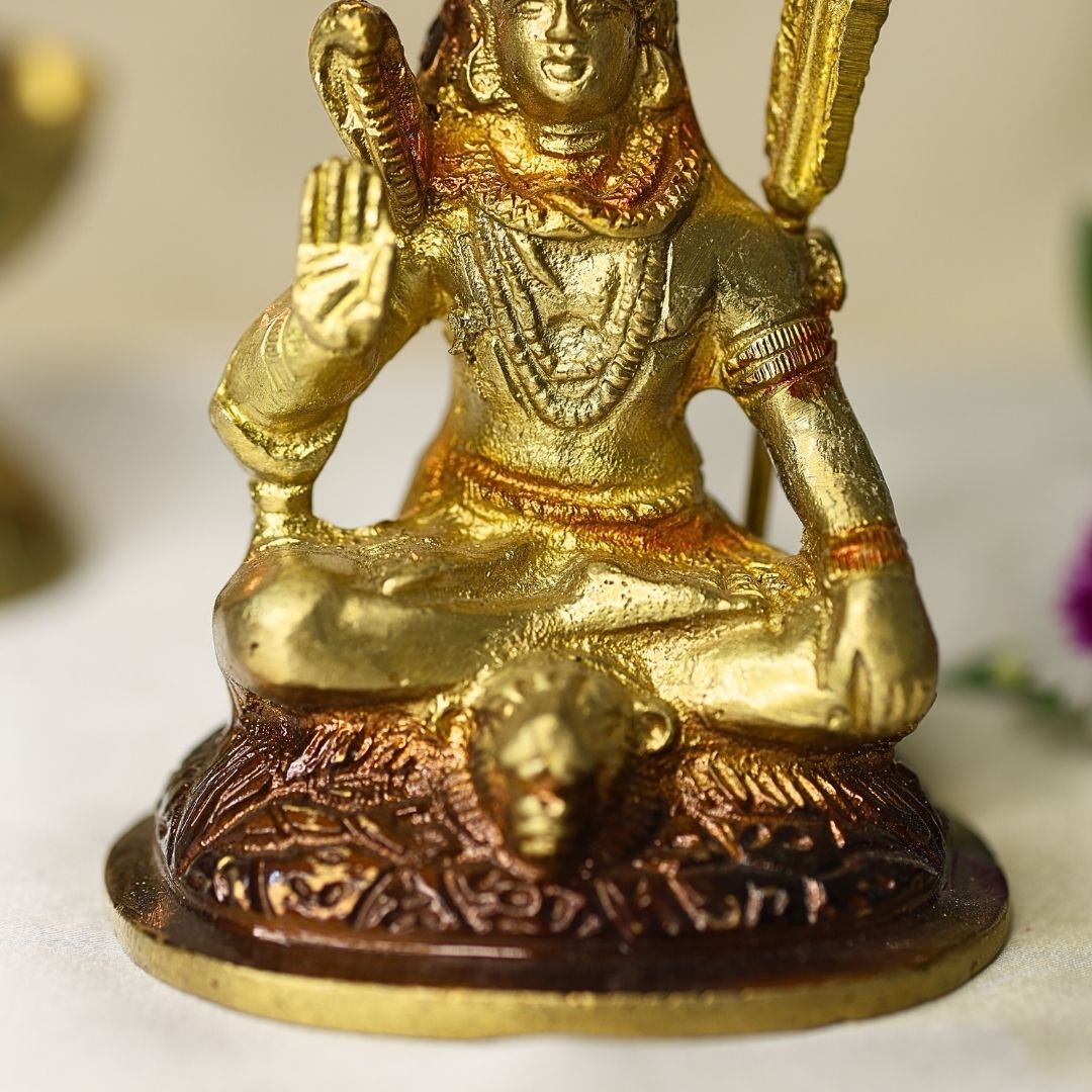 Lord Shiva Brass Idol