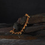 Gold Plated Rudraksha Designer Bracelet for Women