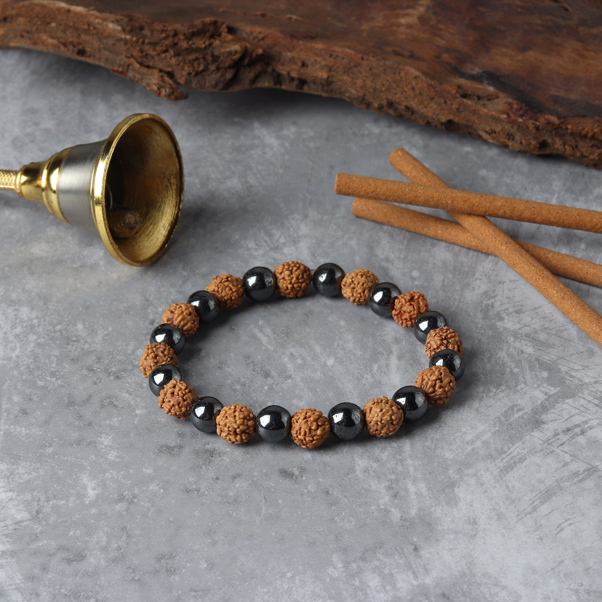 Enhance your energy with Divine Rudraksha Magnet Bracelet ! Divine Hindu