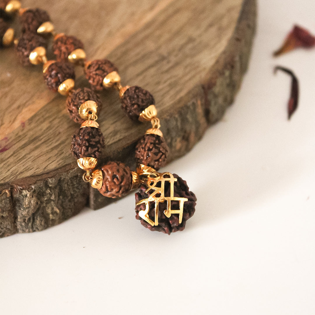 Divine Rudraksha Pendant Necklace