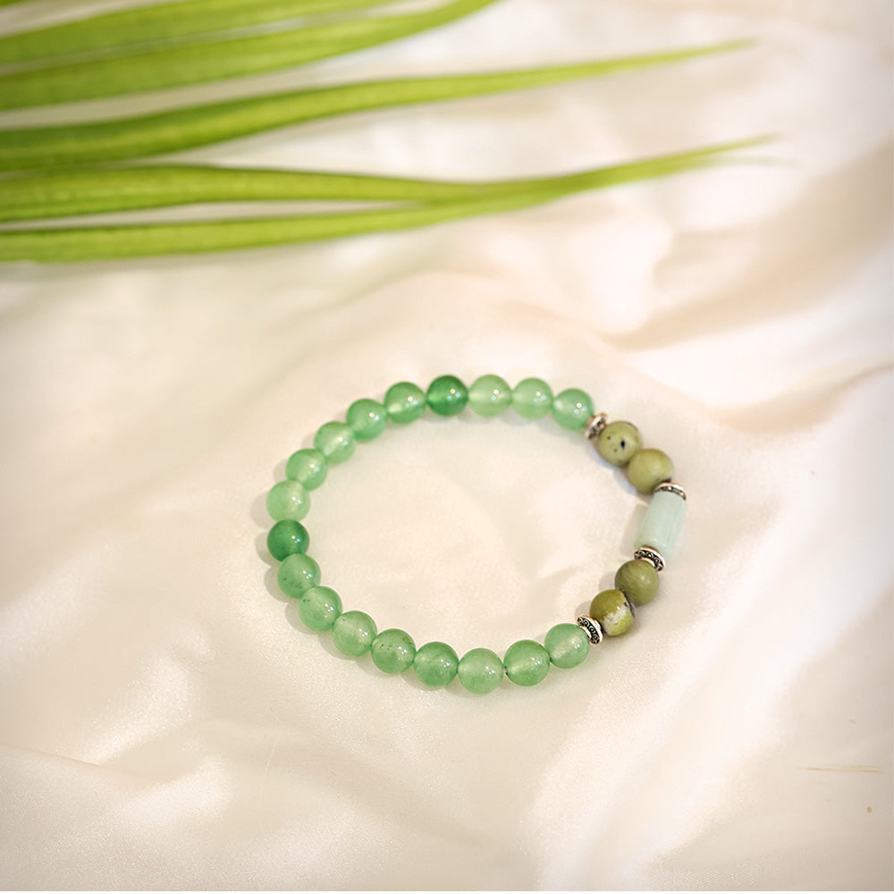 Green Aventurine Bracelet (Mithun Rashi) Gemini