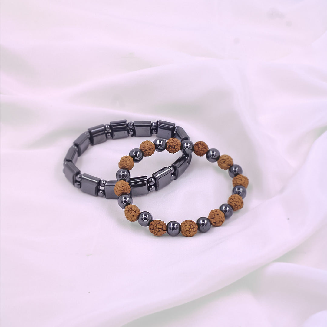 Rudraksha Hematite Fusion