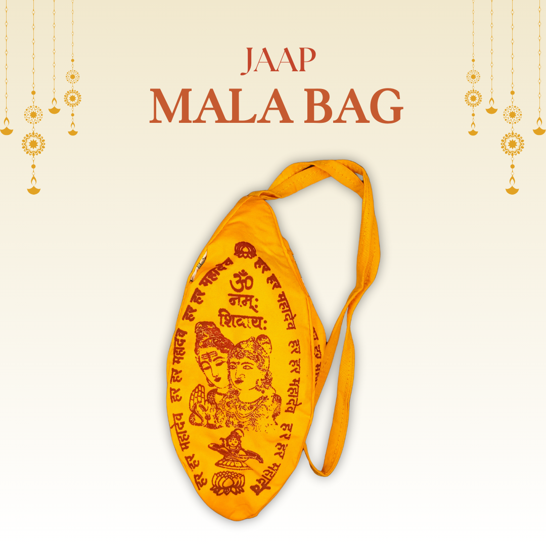 Divine Hindu Premium Jaap Mala Bag | Spiritual Accessory