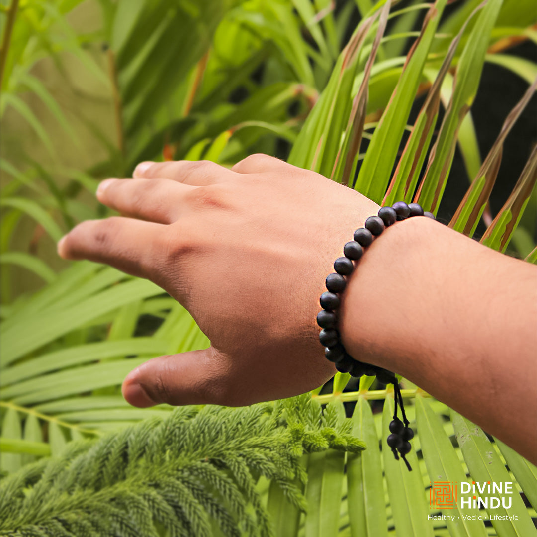 Karungali Malai Bracelet - Divine Ebony Wood