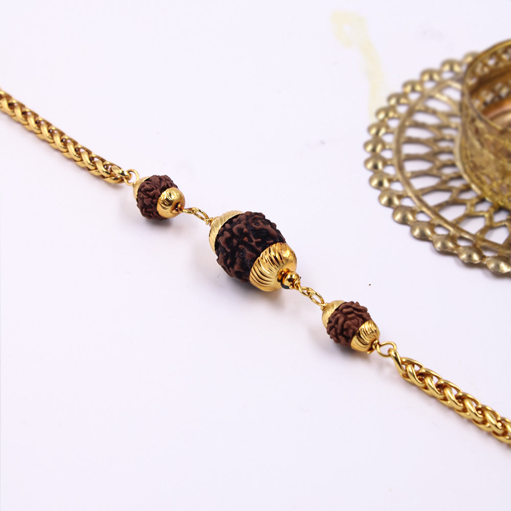 Rudraksha Beads chain Bracelet