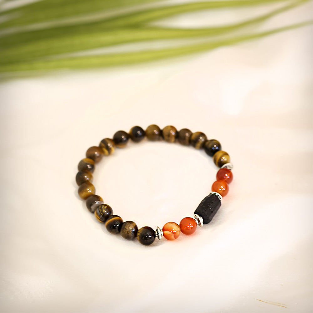 Tiger eye Stone Bracelet (Singh Rashi) Leo