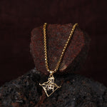 Gold Plated Ram Baan Dhanus Pendant Necklace