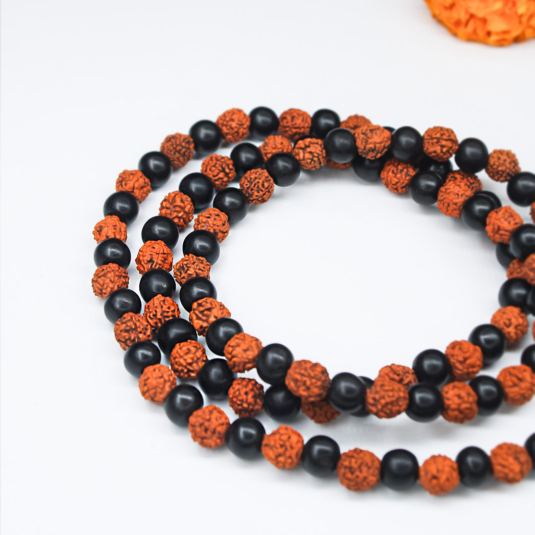 karungali rudraksha mala 108 Beads