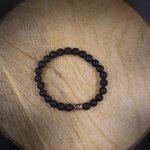 Handcrafted Lava Stone Buddha Bracelet