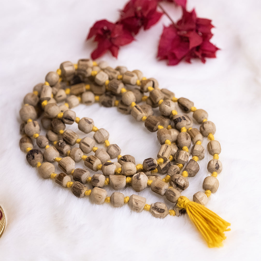 Original Tulsi Japa Mala (108+1 Beads) | 100% Original Tulsi Mala